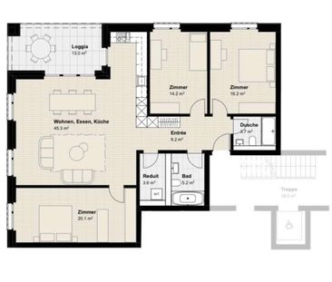 4.5-Zimmer-Neubauwohnung im «Haus Sternen» – Erstbezug ab 1. Dezember - Photo 3