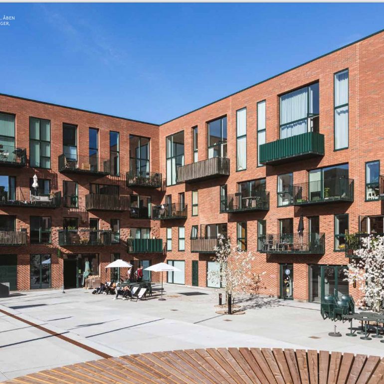 Nyopført 2 Værelses lejlighed med solrig altan midt i Carlsberg byen - Photo 1