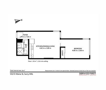 Premium inner-city 1-bedroom apartment with cityscape views & rooftop pool - Photo 6