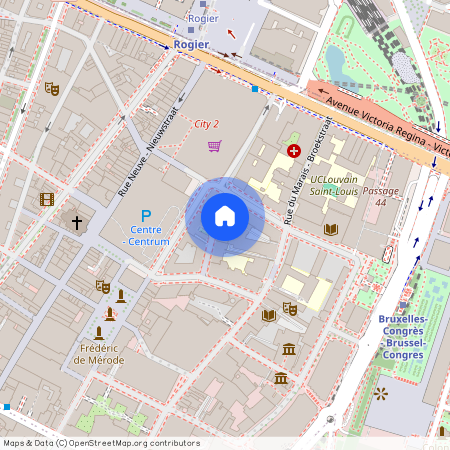 Rue Du Canon - Kanonstraat, 27, 1000, Brussel