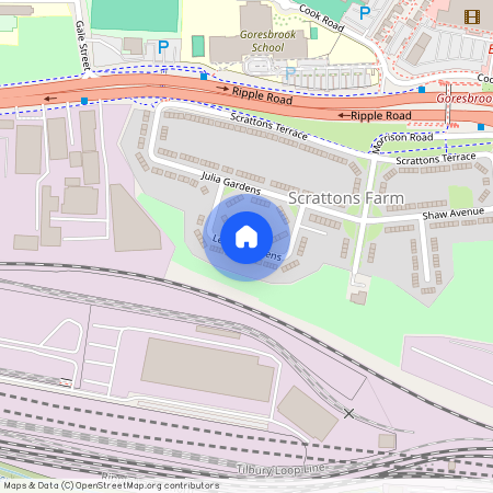 Levine Gardens, Barking, IG11