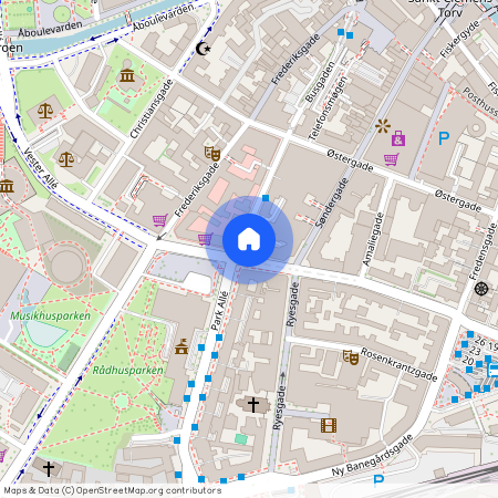 1. værelses: Sønder Allé 25A, st. 3, 8000 Aarhus C
