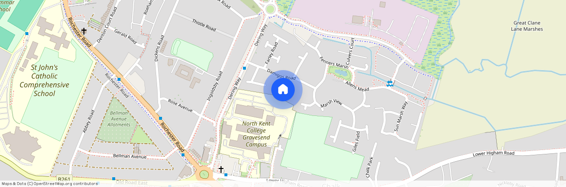 Barham Close, Gravesend, Kent, DA12