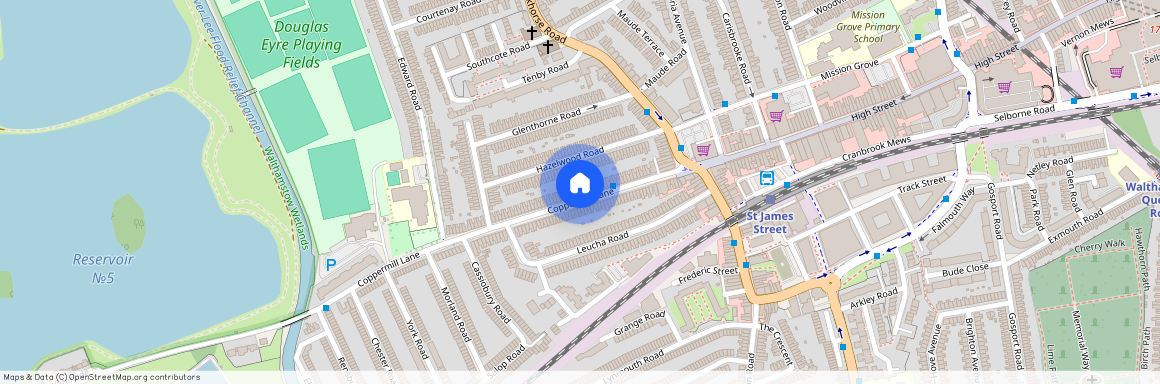 Coppermill Lane, Walthamstow, London E17