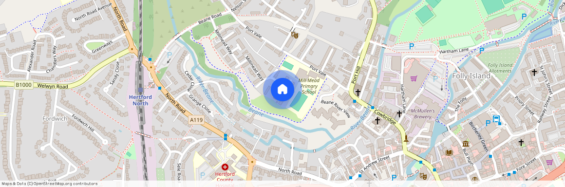 Garratts Close, Hertford, Hertfordshire, SG14