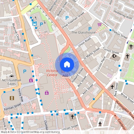 Flat 1, 54 Glasshouse Street, Nottingham, Nottinghamshire, NG1