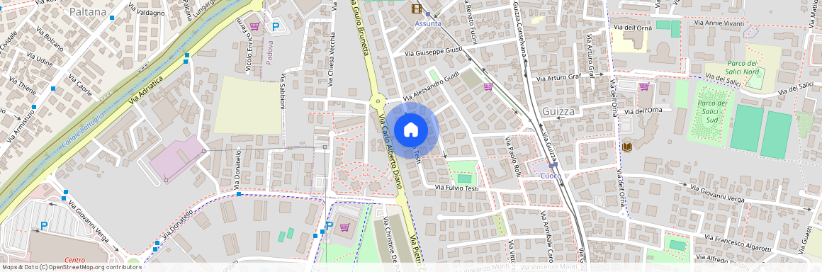 Via Fulvio Testi, Padova, Veneto 35125