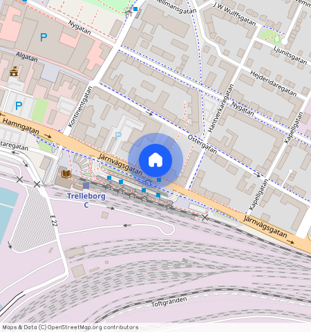 Trelleborg, Skåne, Järnvägsgatan 13 B