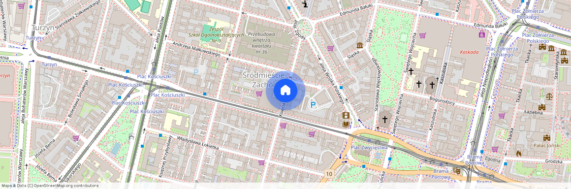 Księcia Bogusława X, CENTRUM, SZCZECIN, ZACHODNIOPOMORSKIE