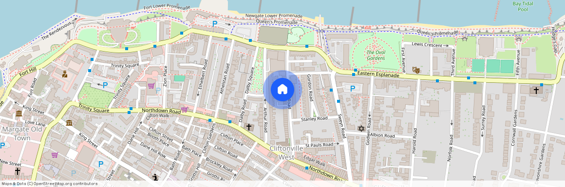 Flat 7, 64 Edgar Road, CT9 2EQ