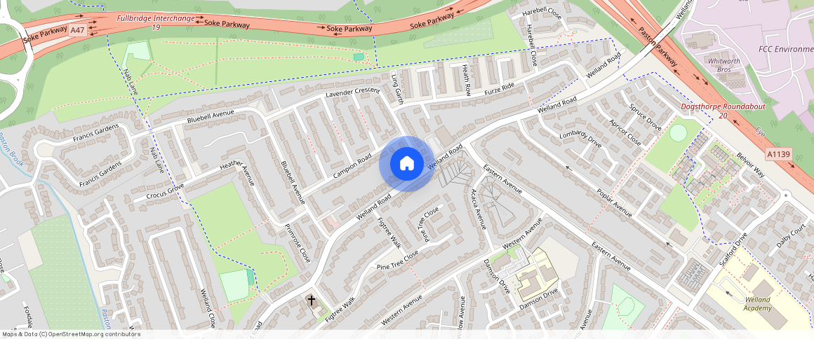 Lavender Crescent, Peterborough, Cambridgeshire, PE1 3UL