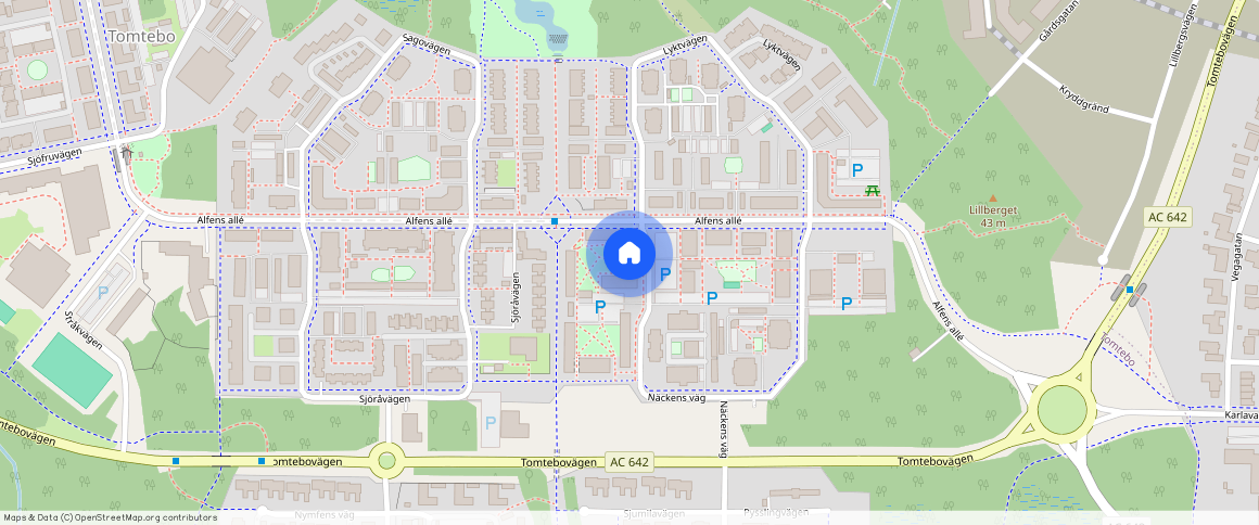 Umeå, Näckens väg, **, 90753