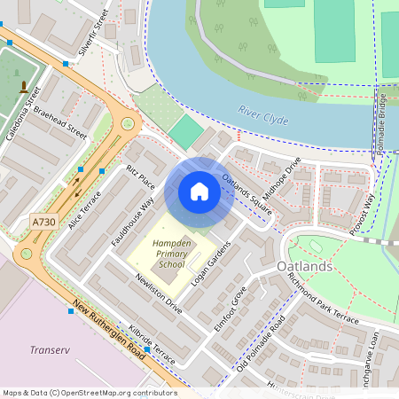 Oatlands Square, Flat 2/1, Glasgow, Scotland, G5 0GZ