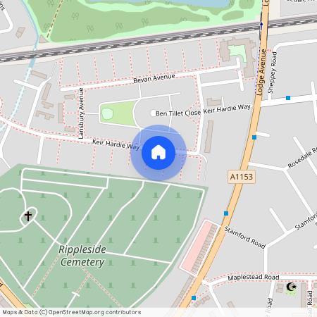 Keir Hardie Way, Barking, IG11