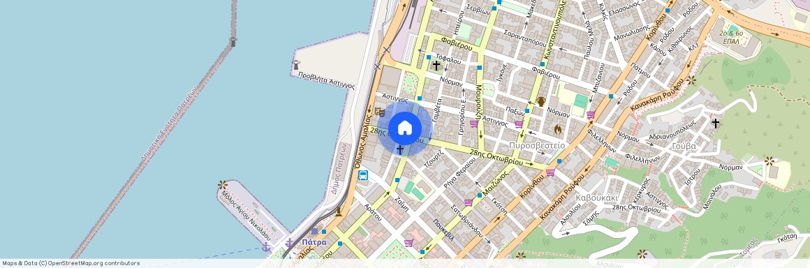 28ης Οκτωβρίου 9-7, Πάτρα 262 23 (26223)