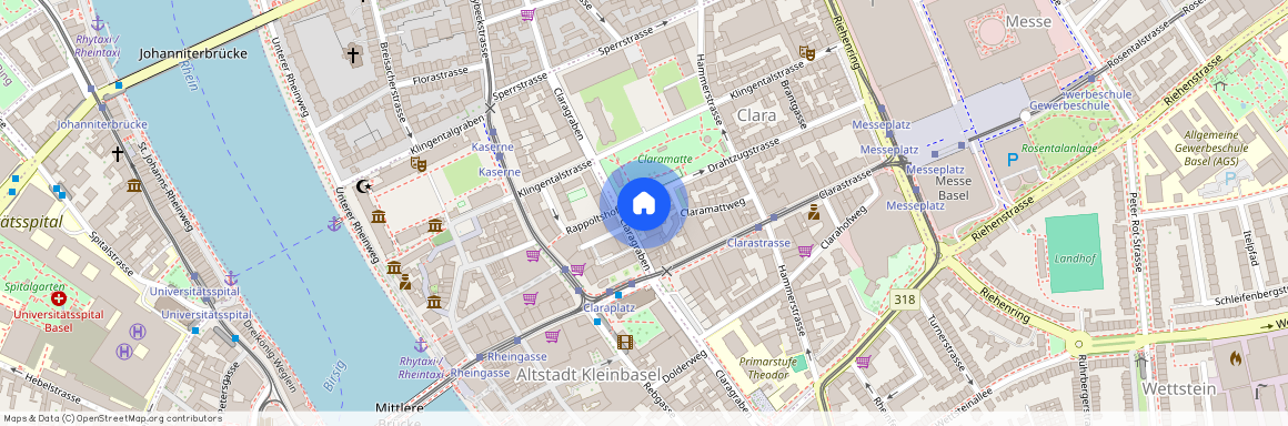 4058, Basel, Claragraben, 84