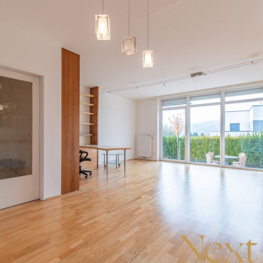 Gemütliche 3-Zimmer-Wohnung mit Eigengarten und Tiefgaragenparkplatz in Leonding-Zentrum zu vermieten! - Photo 1