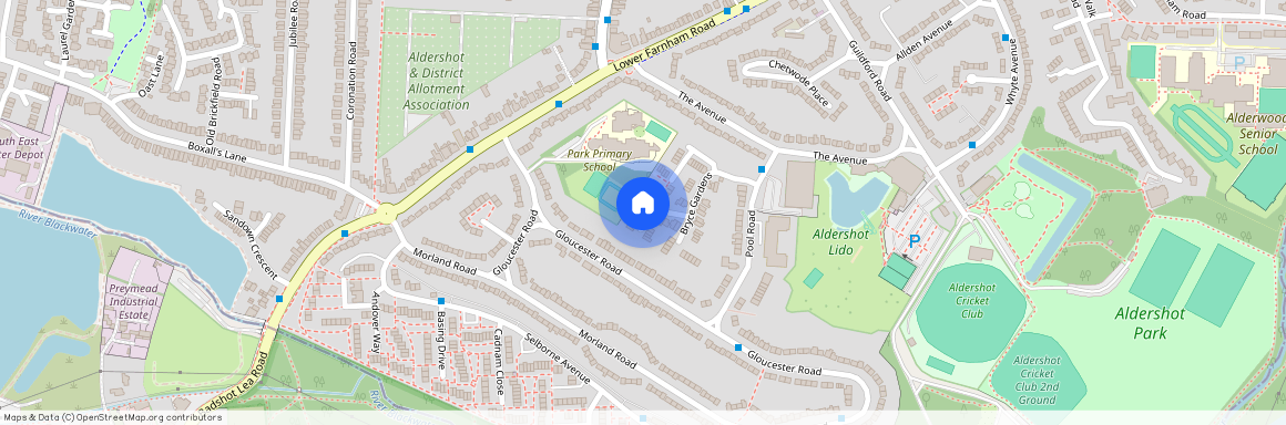 Calton Gardens, Aldershot