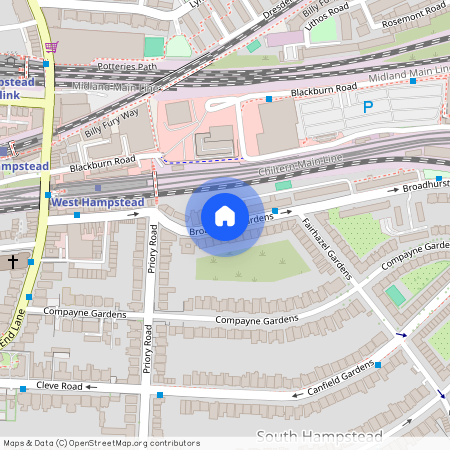 Broadhurst Gardens, South Hampstead, London, NW6