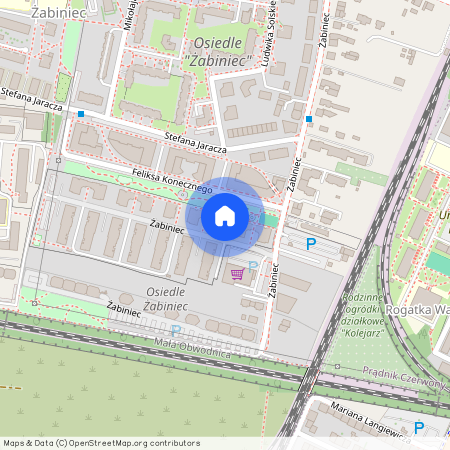 ul. Żabiniec, Żabiniec, Prądnik Biały, Kraków, małopolskie