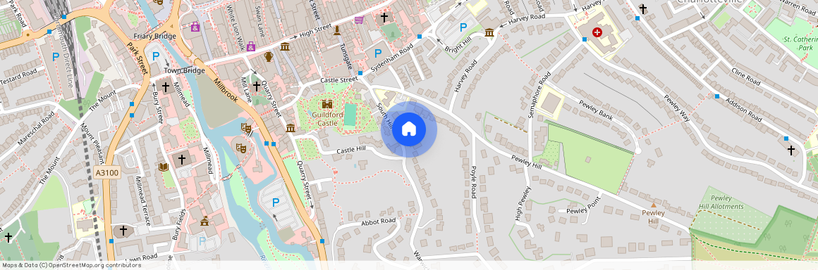 13 South Hill, Guildford, GU1 3SY, Surrey