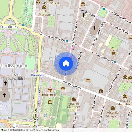 Bourgogne 52, Rue de Bourgogne, Paris