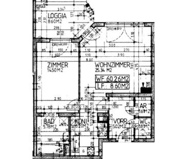 2-Zimmer-Wohnung mit Loggia, Top 233 - Foto 2