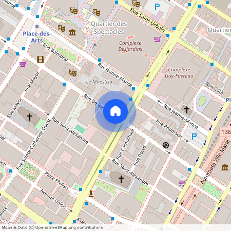 1180 Rue de Bleury, Montreal