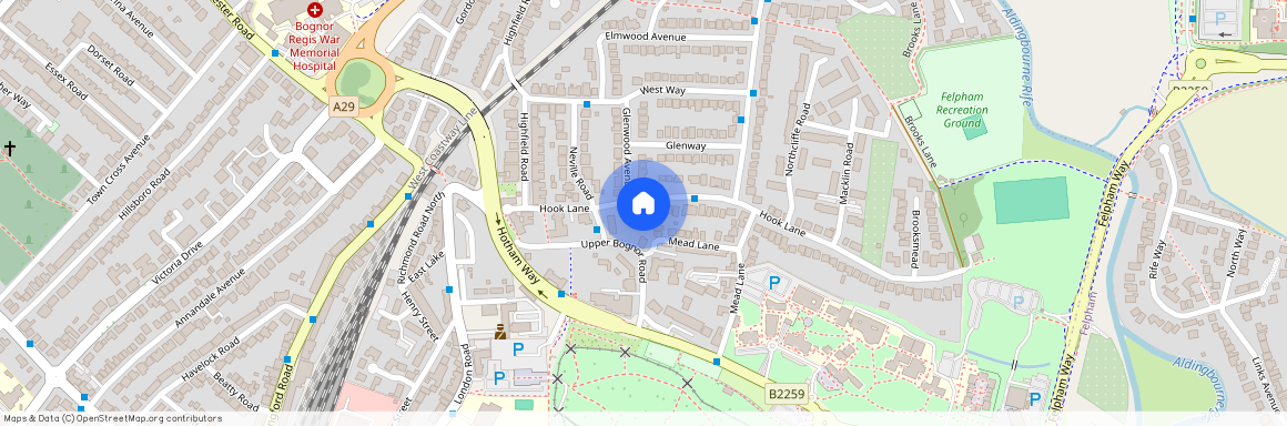 PO22 8AY, Bognor Regis