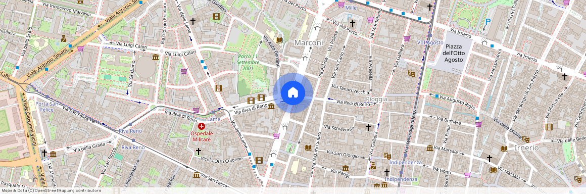 Via Guglielmo Marconi, Bologna, Emilia-Romagna 40122