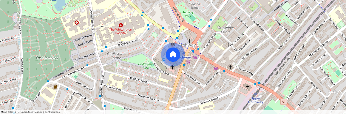 Hill House, Highgate Hill, Islington, N19