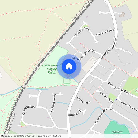 Seymour Courtmarlborough Gardensmalvernworcestershire, WR14