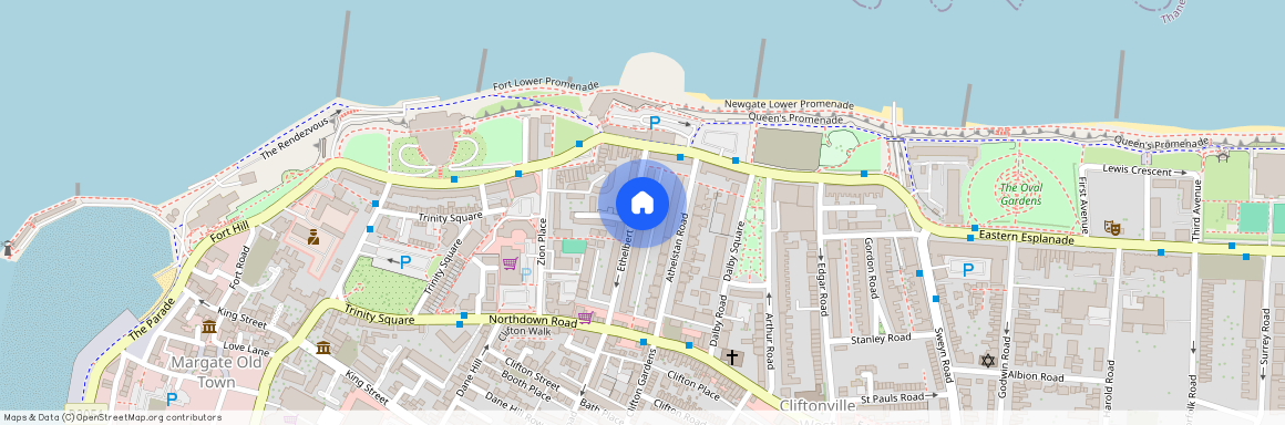 Flat 4, 11a Surrey Road, CT9 1SH, Ethelbert Road