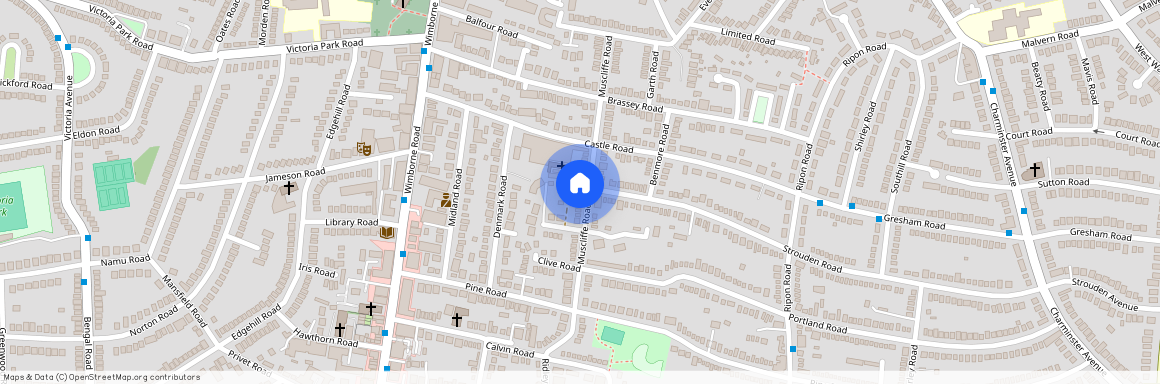 Muscliffe Road, Winton, Bournemouth, BH9