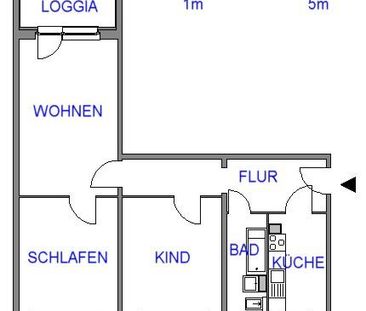 Lichterfüllte 3-Raum-Wohnung mit Weitblick - Photo 6
