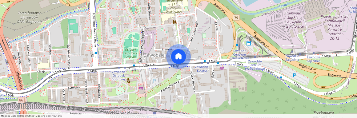 ul. 1 Maja 131, Zawodzie, Katowice, śląskie