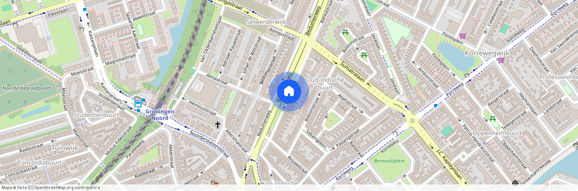 Indische buurt, 9715 CC, Bankastraat, Groningen