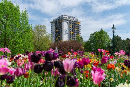 VOLLMÖBLIERT - All inclusive Apartment direkt an U1! Einkäufe direkt in den Kühlschrank? In den TABA Tower Serviced Apartments ist das möglich! - Foto 2