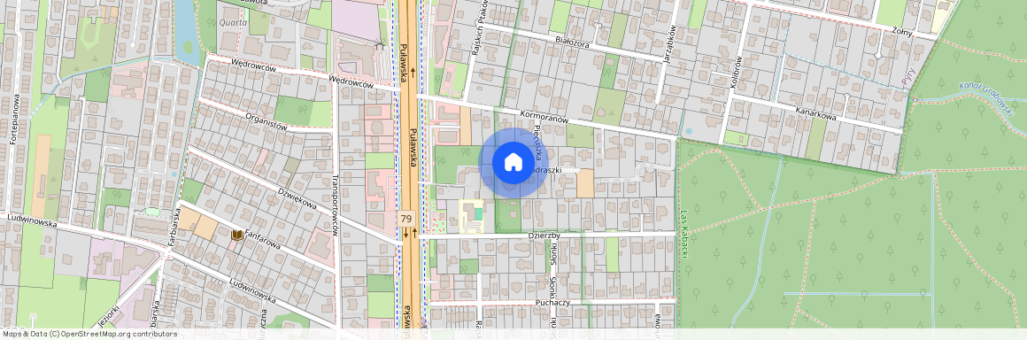 Warszawa, Ursynów, Ursynów, Pyry, Modraszki