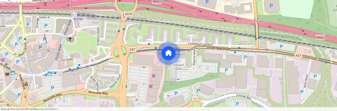 Pilgrims Way, Ladywell Point, M50