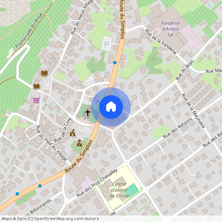 1957, Ardon, Rue Des Grands-Proz, 2b