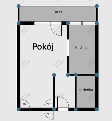 Kawalerka z dużym tarasem w Bronowicach - Zdjęcie 1