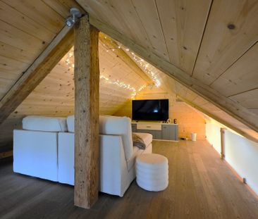 Naturnahes Wohnen unter dem Dach – stilvolle 4.5-Zi-Wohnung mit Flair - Foto 3
