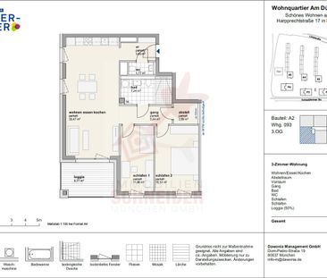 IMMOBILIEN SCHNEIDER - Neubau Erstbezug - traumhaft schöne 3 Zimmer Wohnung mit Balkon und EBK - Photo 5