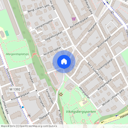 Tågaborg N, Helsingborg, Skåne, Tågagatan 27A