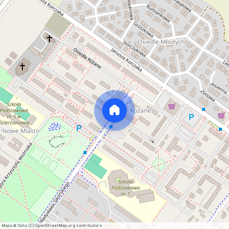 os. Różane, Dzierżoniów, dzierżoniowski, dolnośląskie