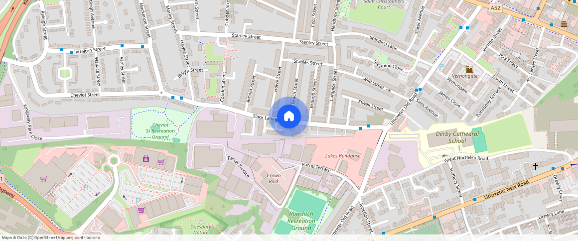 Slack Lane, Derby, DE22