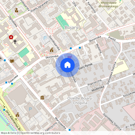 ul. Modlińska, Bojary, Białystok, podlaskie