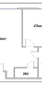 Location Appartement 2 pièces 23m² - Photo 3