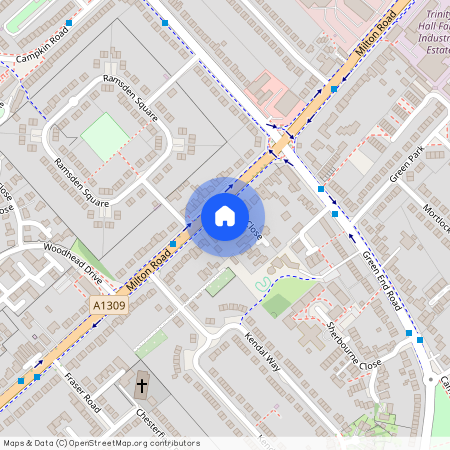 3 Bed flat at Milton Road, Cambridge
